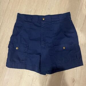 REI Cargo Navy Shorts
